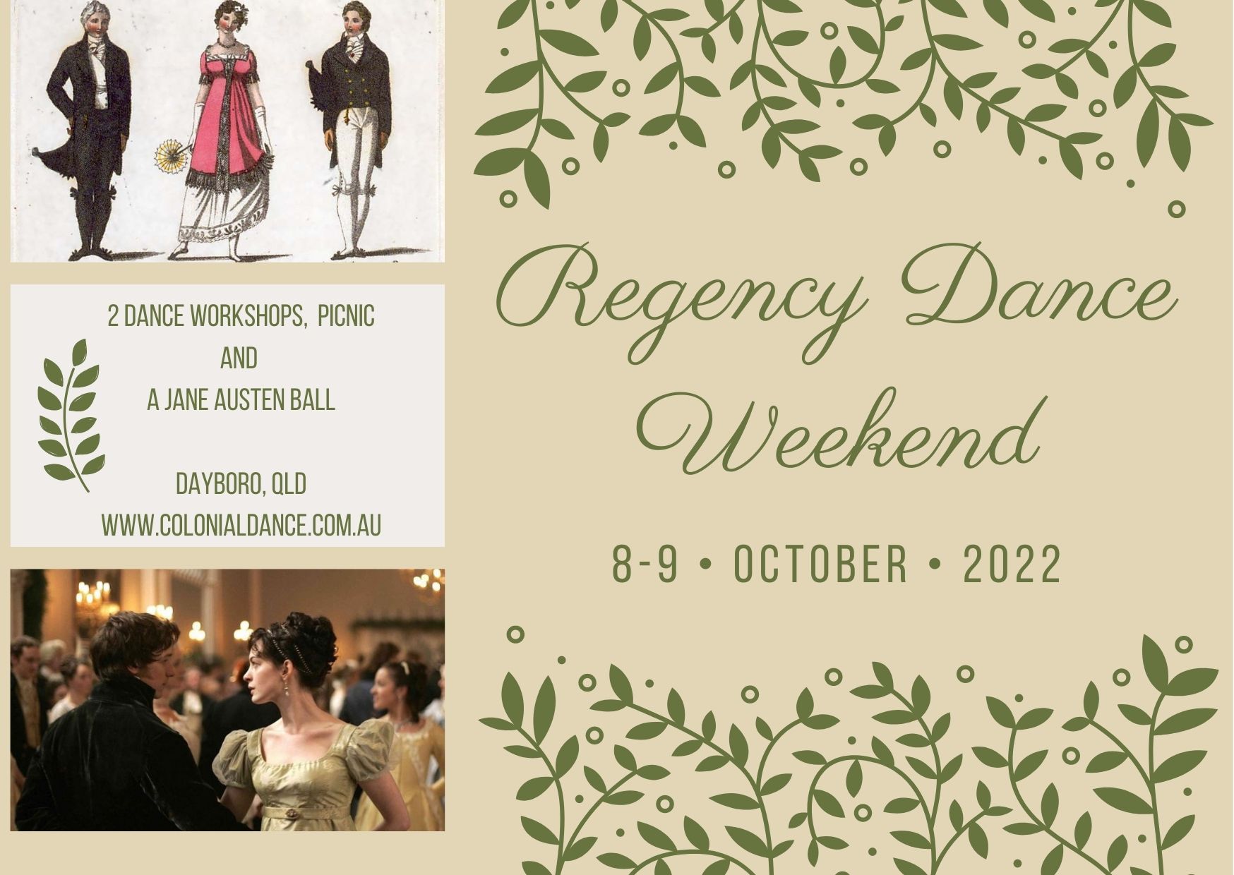 Green Foliage Regency Weekend 